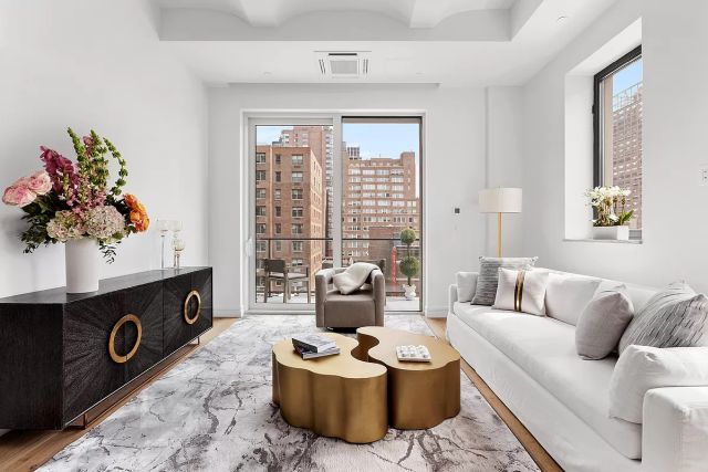曼哈顿Manhattan 上东区Lenox Hill 精致公寓 2卧2卫 设施齐全 先进厨房 舒适卧室 